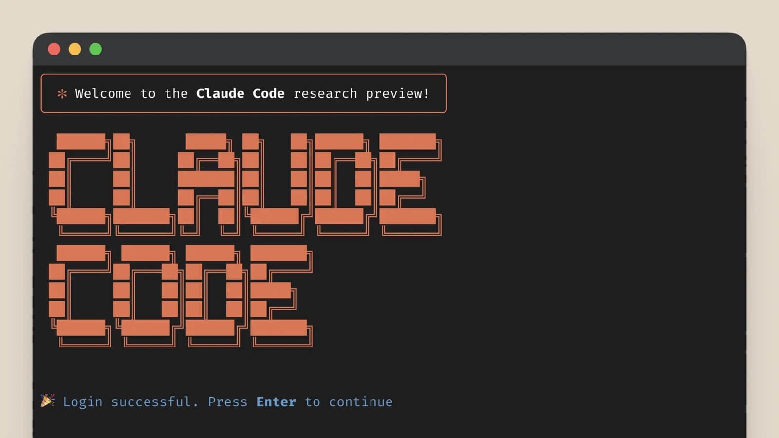 Terminal con Claude Code arrancado, listo para trabajar sobre el repositorio del equipo